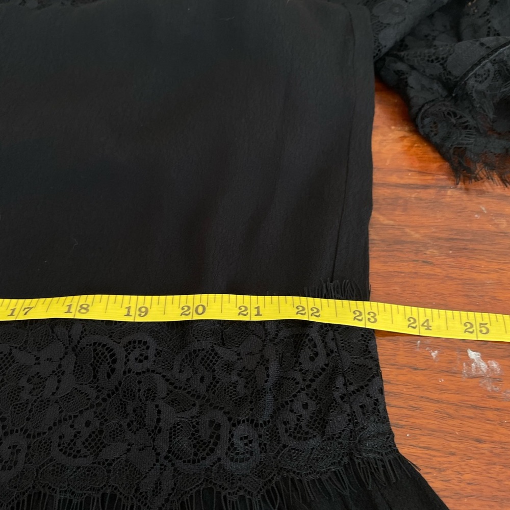 Juicy Couture Black‎ Label Medium Babydoll Lace Flare Lined Party Dress Women’s - Picture 13 of 14